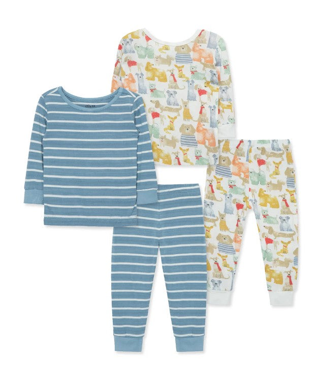 4pc Puppy Pajama Set