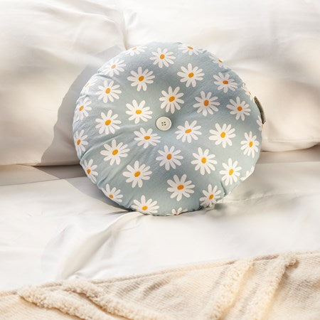 Round Daisy Shaped Pillow