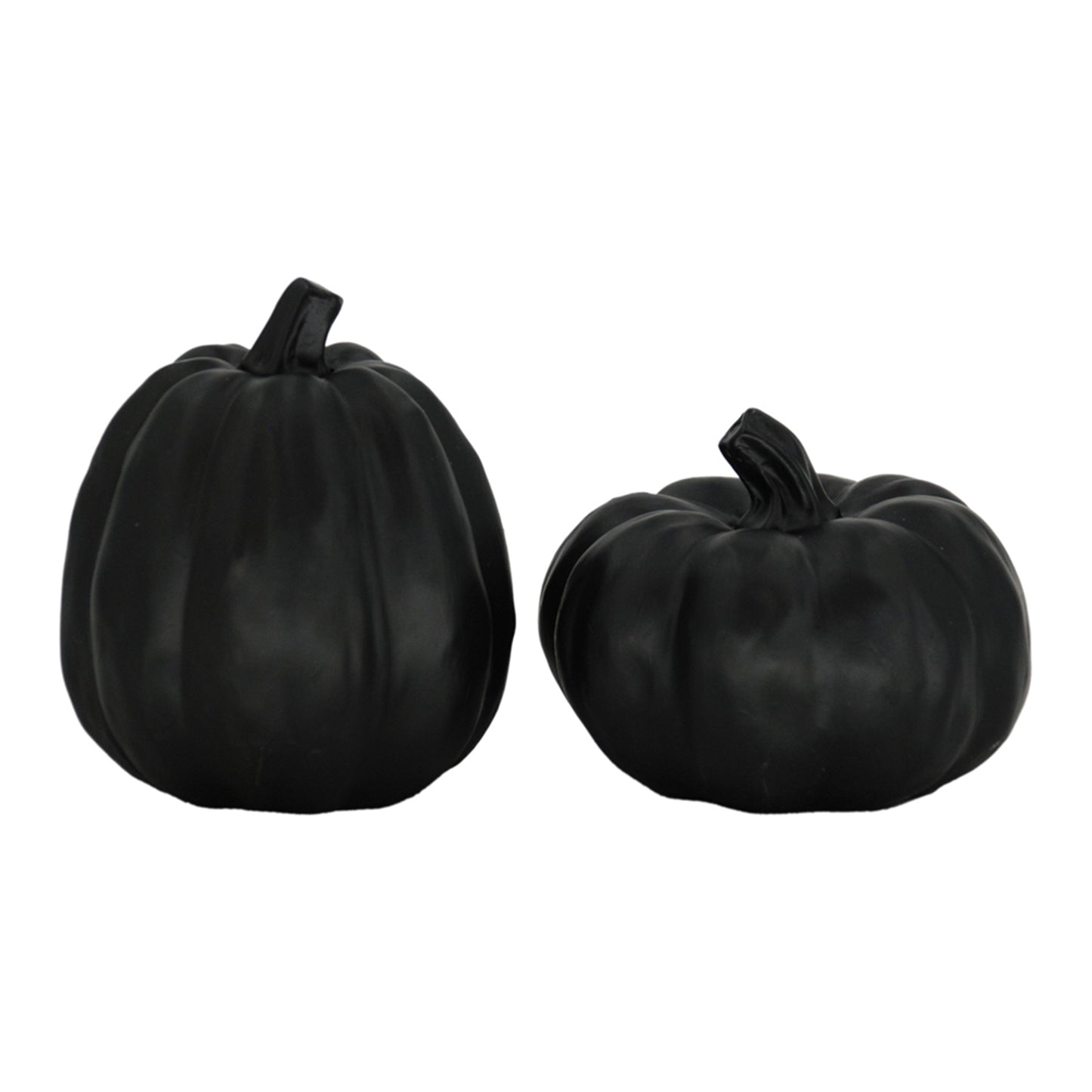 Black Resin Pumpkin