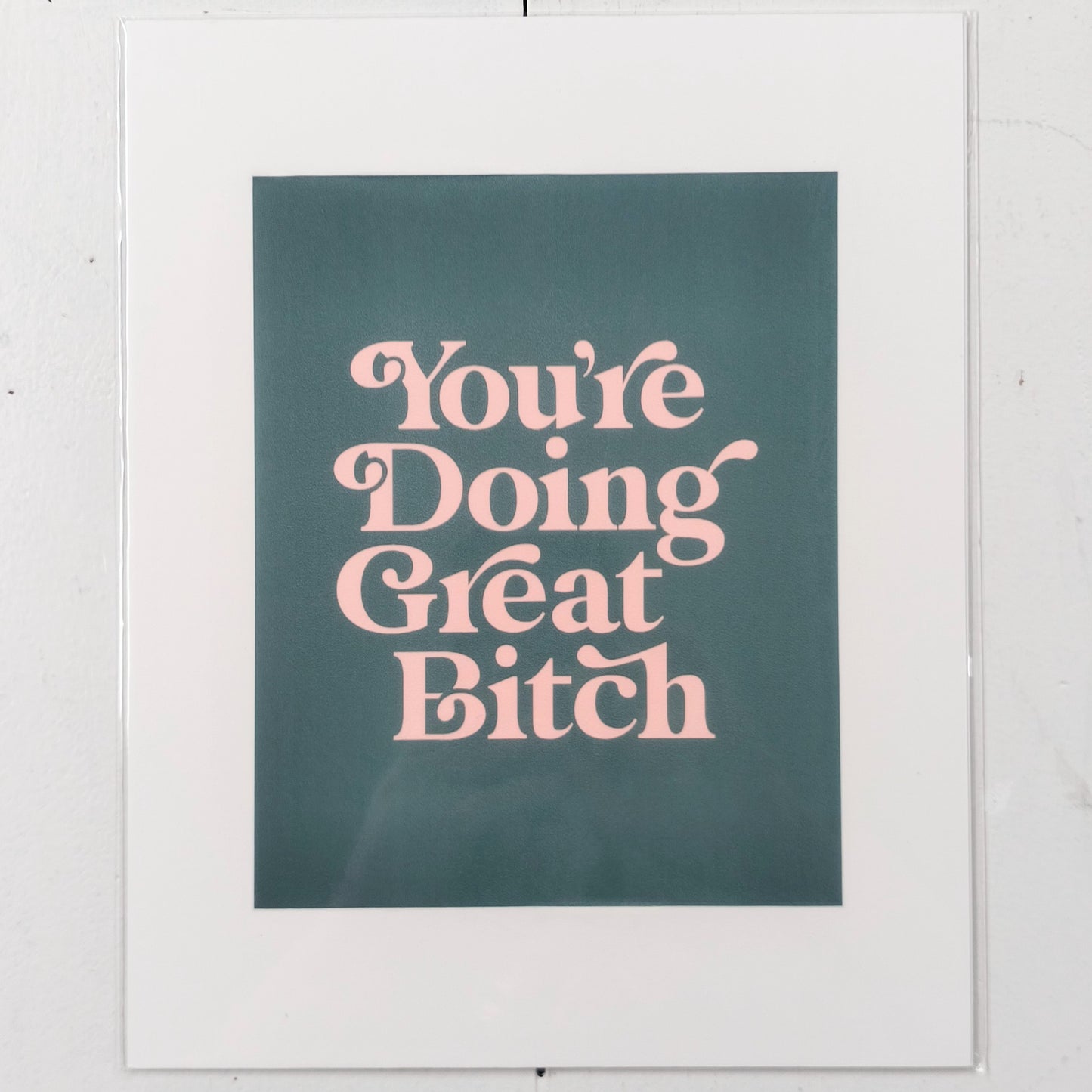 8 x 10" Cardstock Print