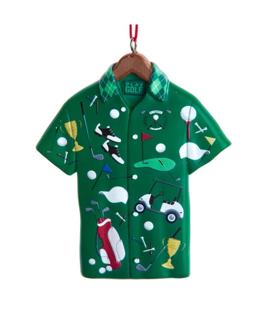 Golf Shirt Ornament