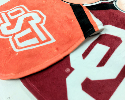 OU or OSU Jersey Bib