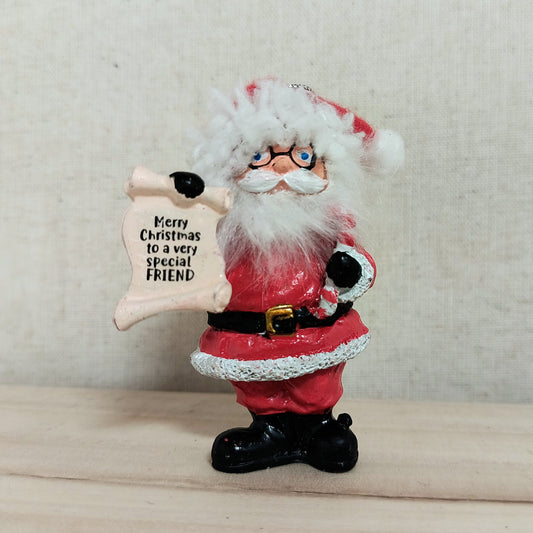 Santa Personal Ornament