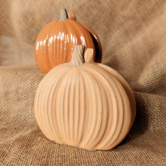Ceramic Pumpkin Napkin Holder