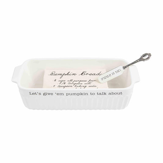 Pumpkin Bread Baker/Towel Set