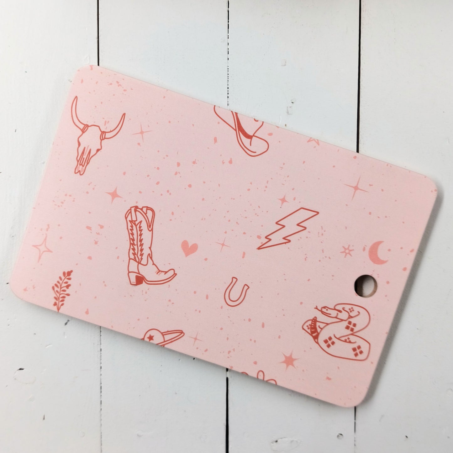 Serving Board w/ Colorful Design