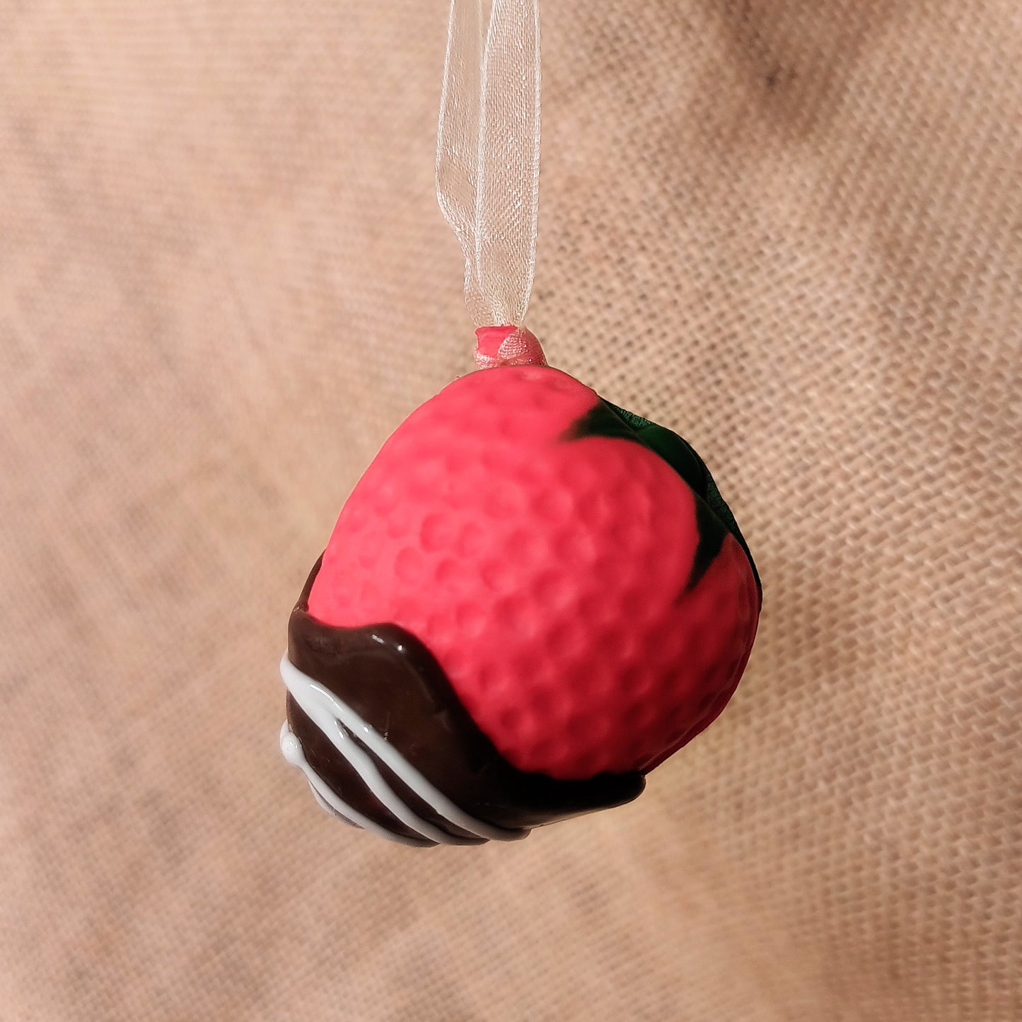 Chocolate Strawberry Ornament
