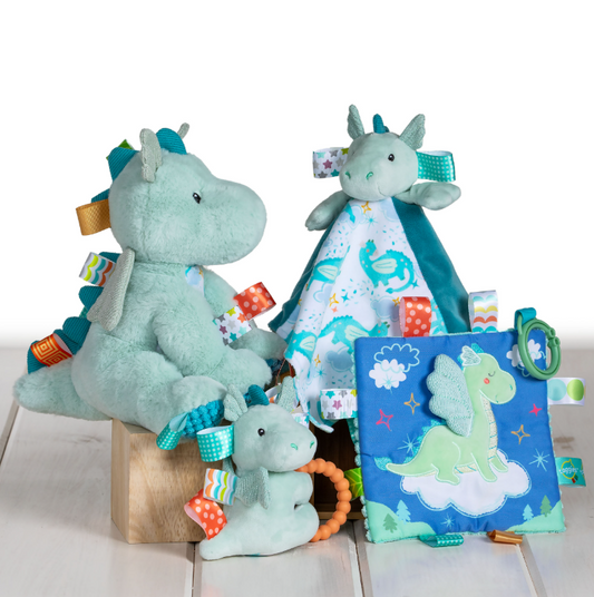 Taggies Drax Dragon Soft Toy