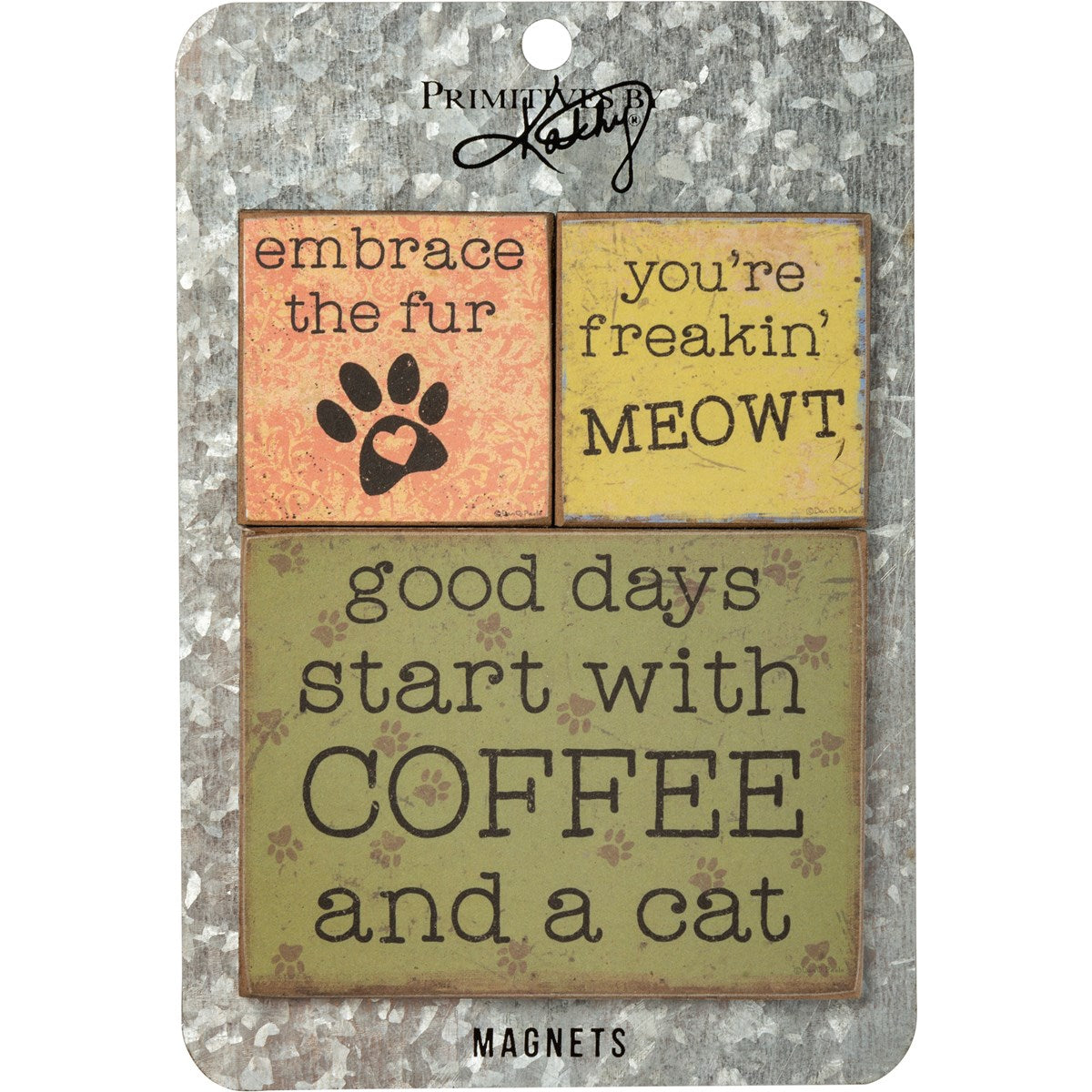 Sassy Cat Magnet Set