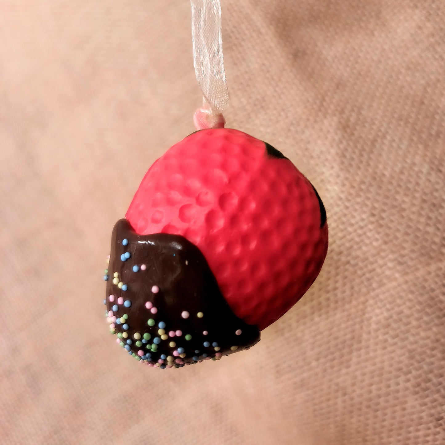 Chocolate Strawberry Ornament