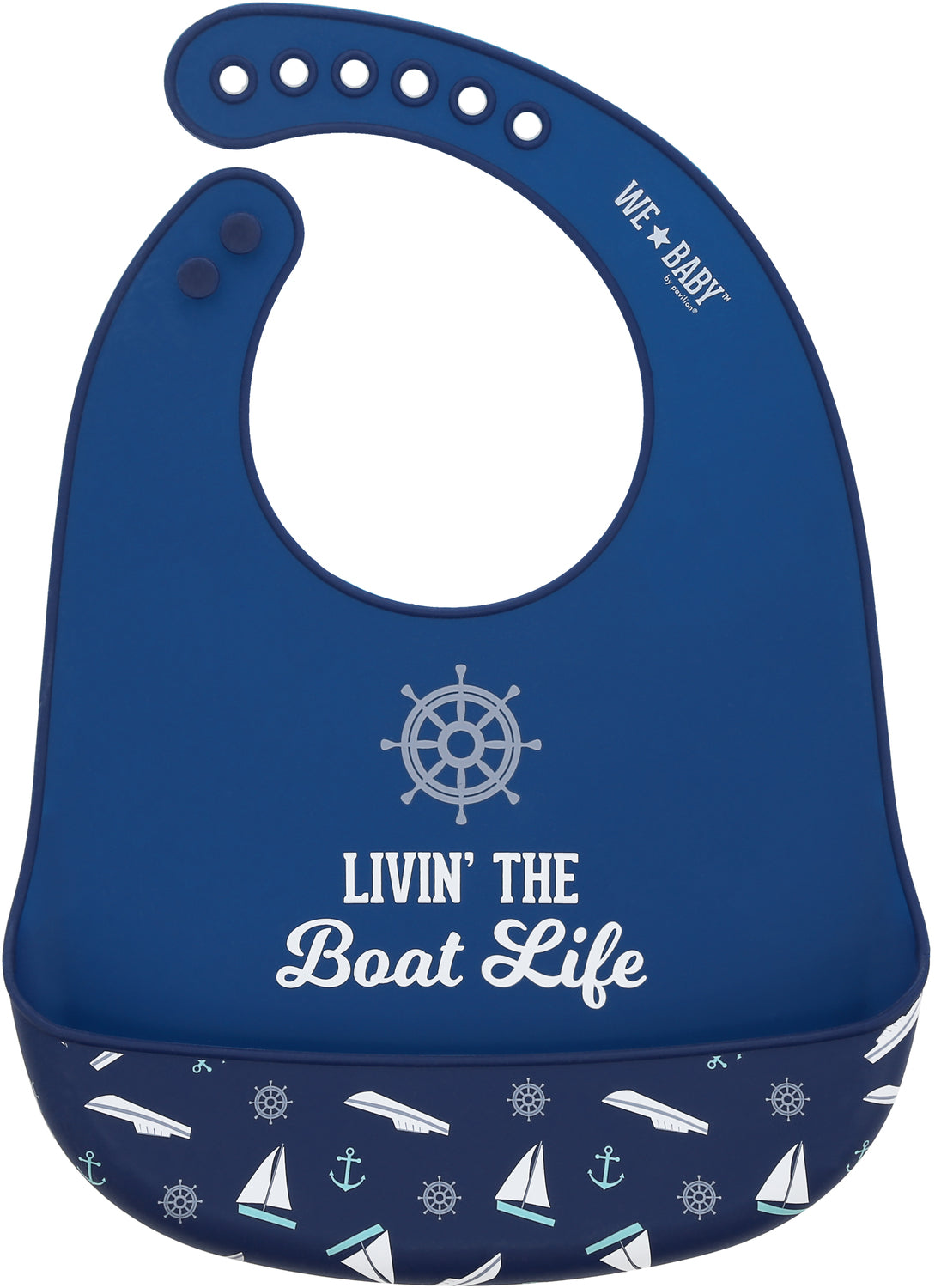 Boat Life Silicone Catch-All Bib