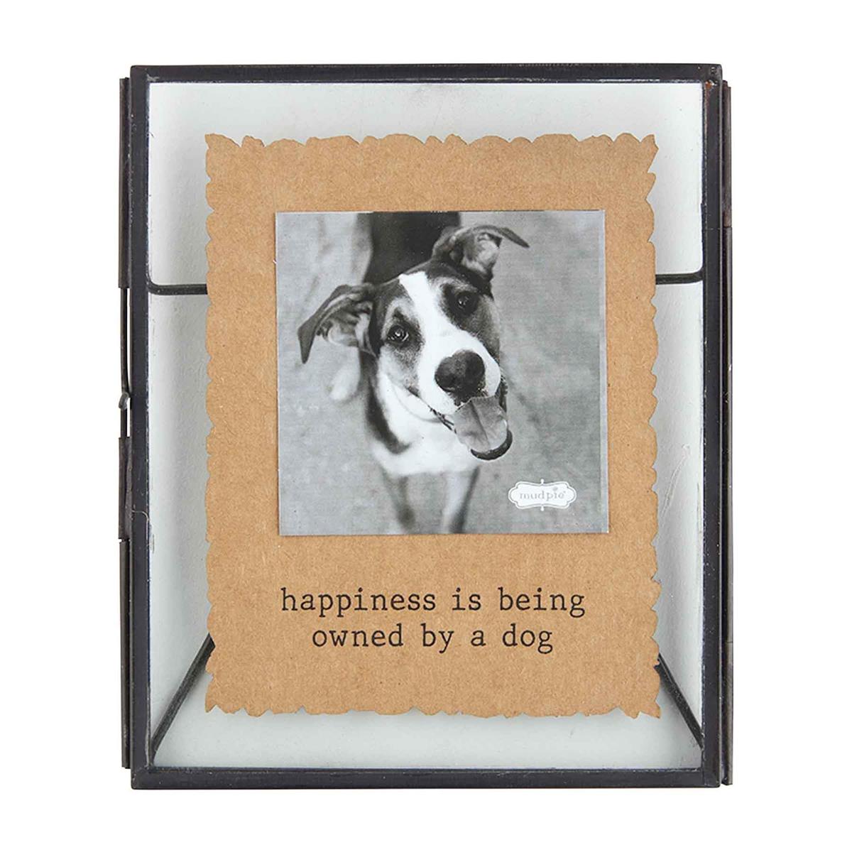 Happiness Glass Pet Frame