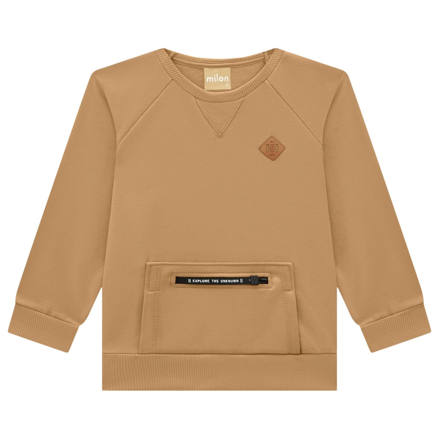 Boys Tan Sweatshirt