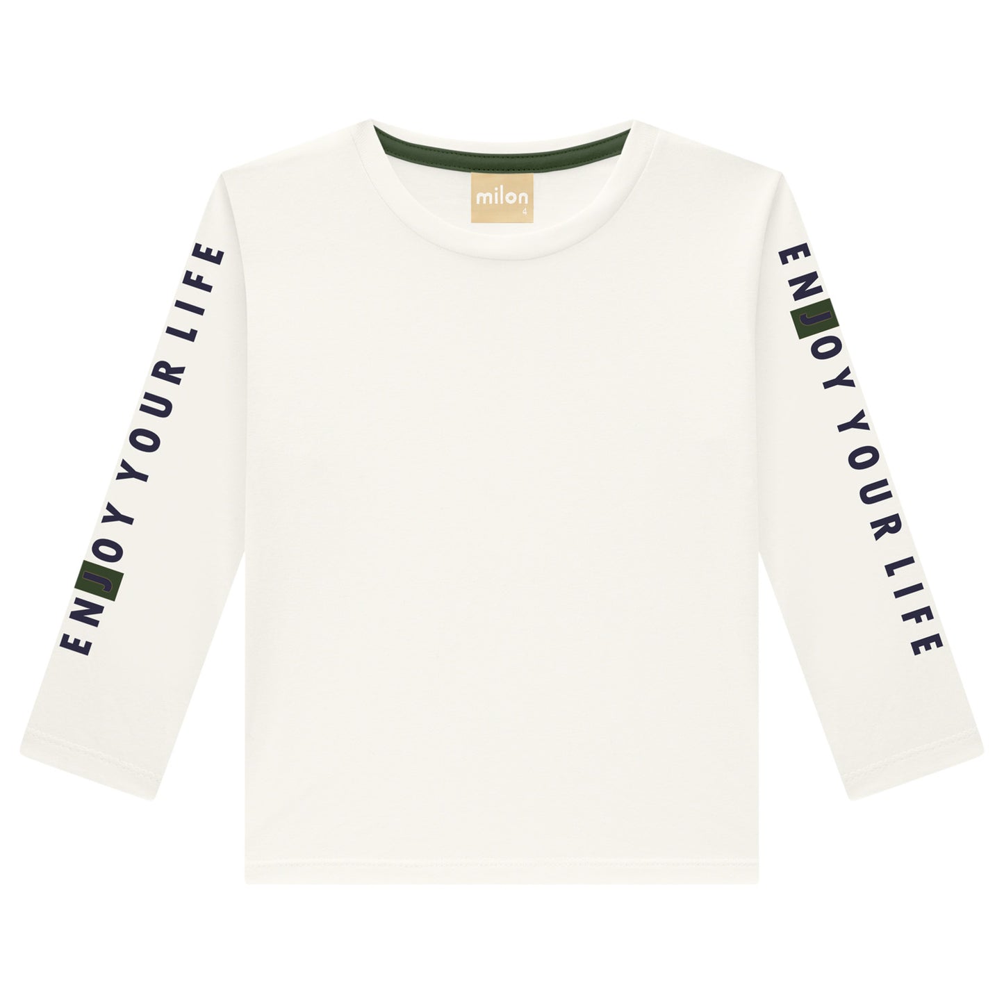 Boys White Long Sleeve Shirt