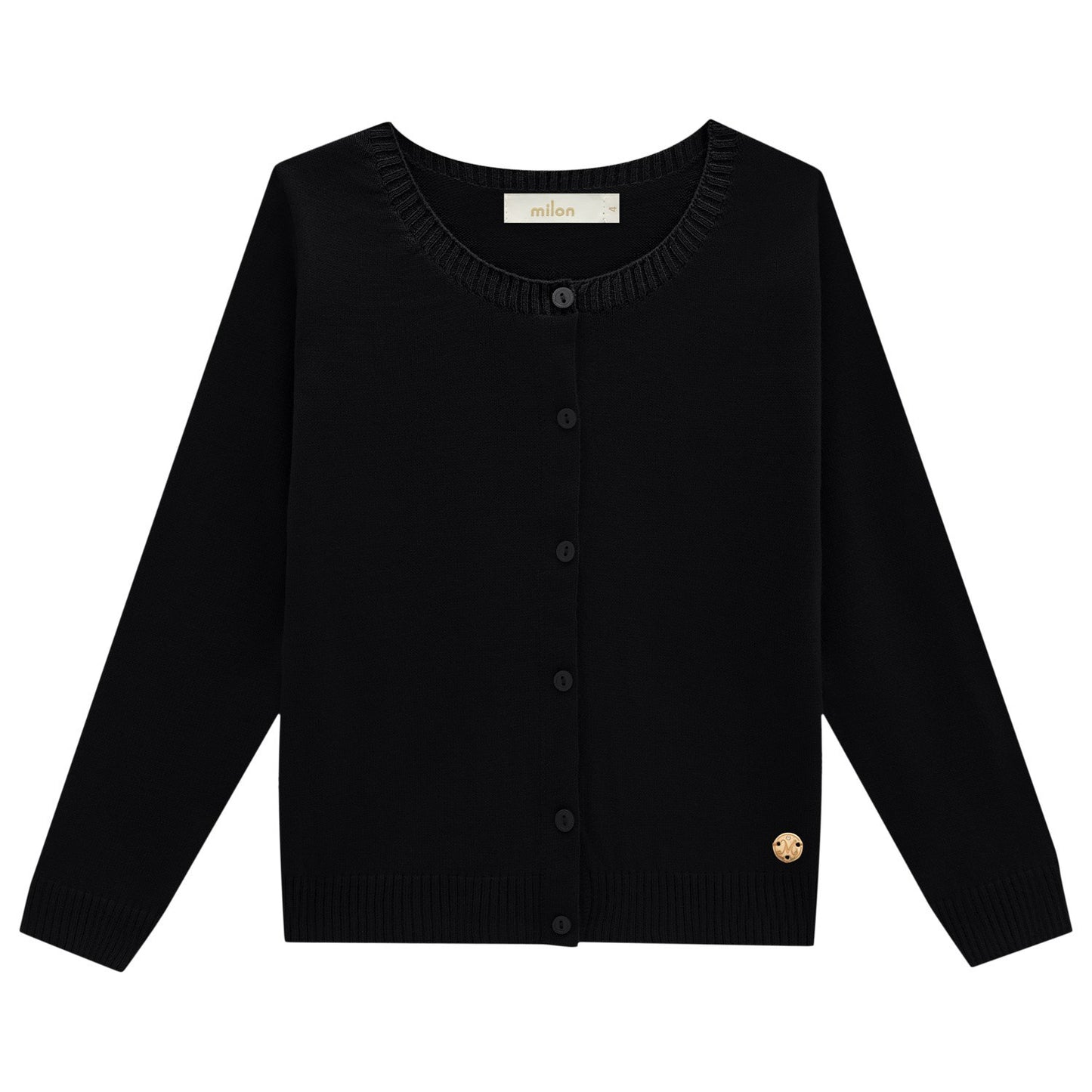 Black Knit Cardigan