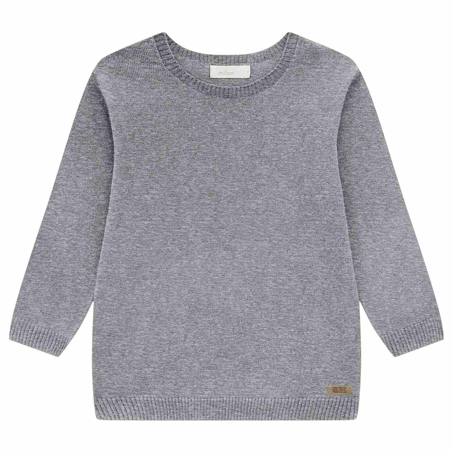 Grey Boys Knitted Sweater
