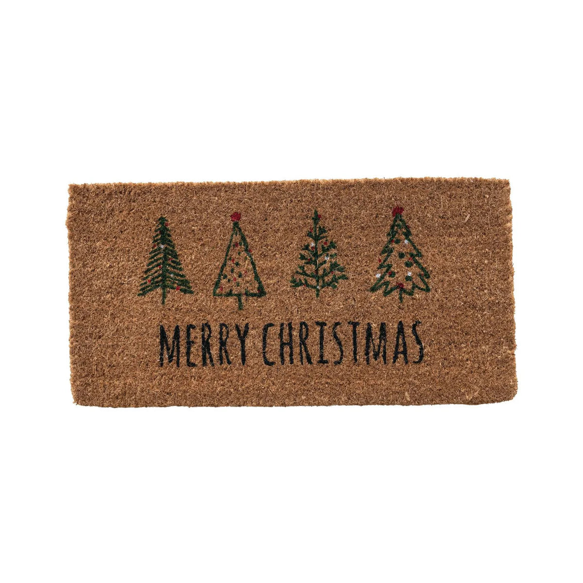 Natural Coir "Merry Christmas" Doormat