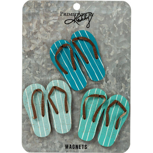 Flip Flop Magnet Set