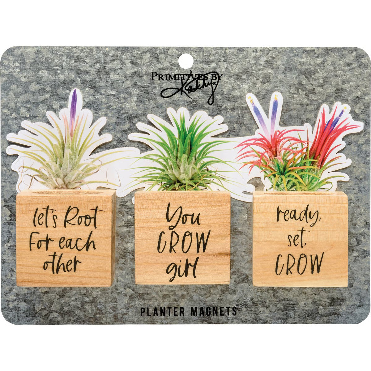 You Grow Planter Magnet Set