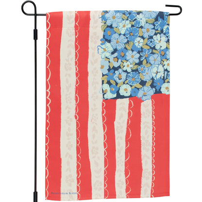 Floral Flag Garden Flag