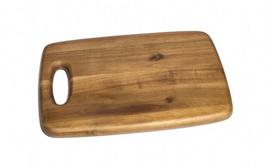 Acacia Cutting Board with Cut Out Handle, Medium