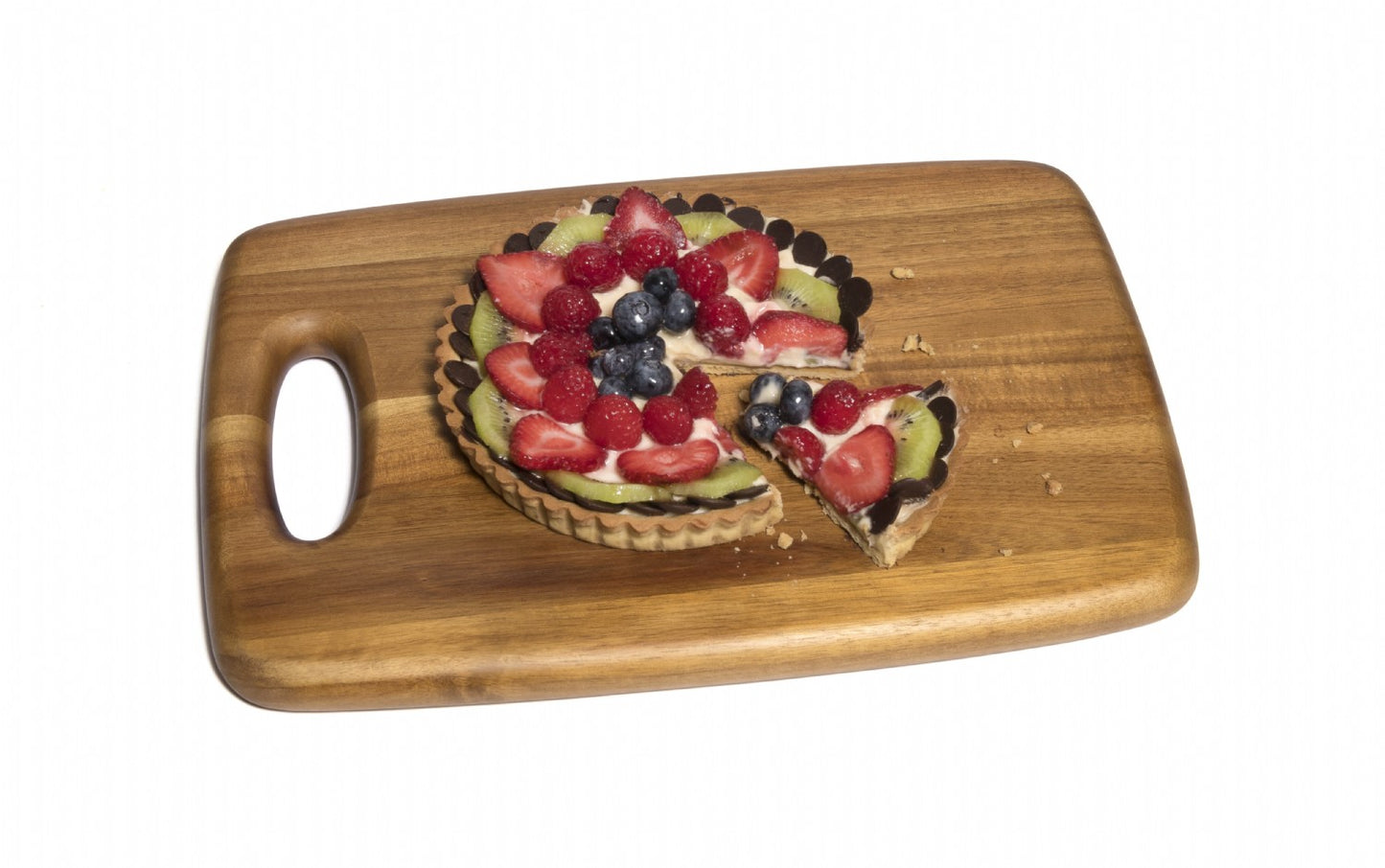 Acacia Cutting Board with Cut Out Handle, Medium