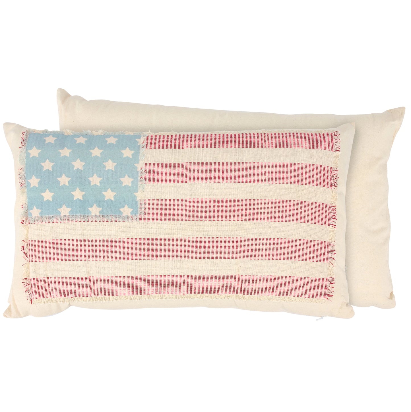 Vintage American Flag Pillow