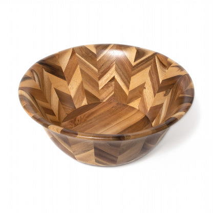 Acaia Herringbone Bowl