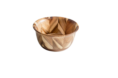 Acacia Herringbone Bowl, Small