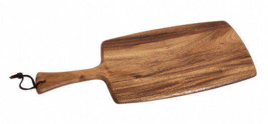 Acacia Paddle Board with Leather Tie