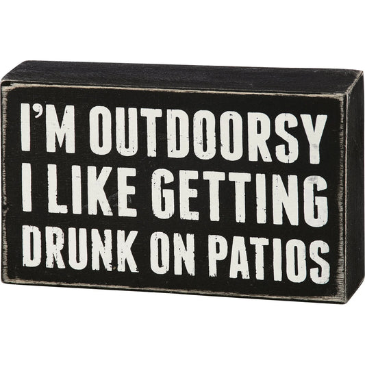 Box Sign - Outdoorsy