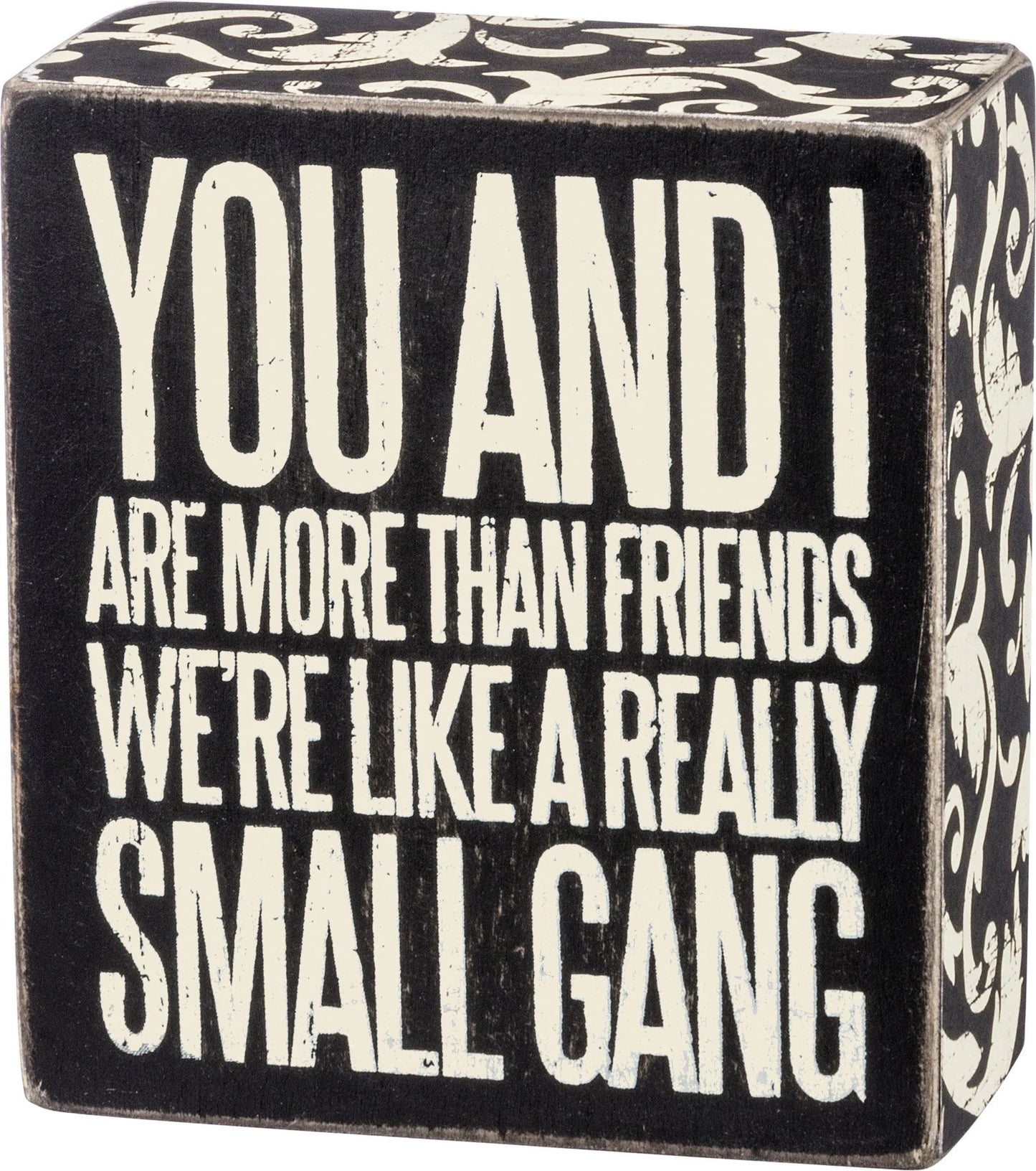 Box Sign - Small Gang
