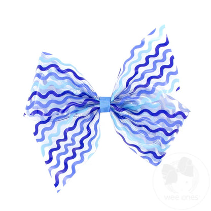 King Wee Splash Printed 2-Loop Swim Bow