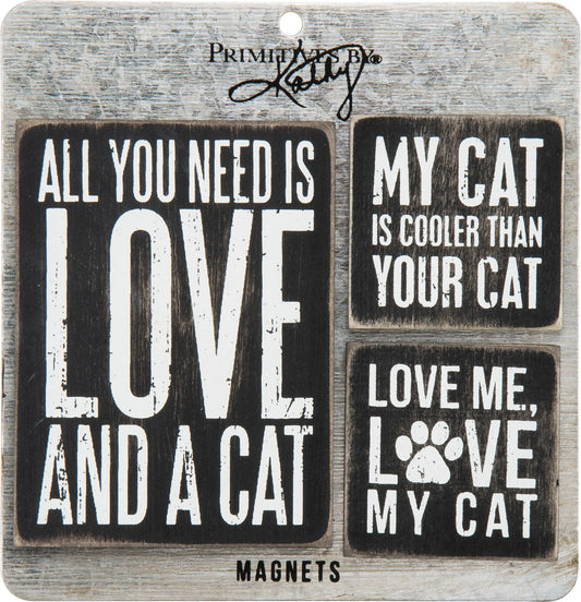 Cat Magnet Set