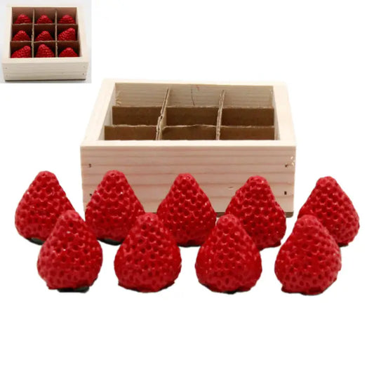 Resin Strawberries