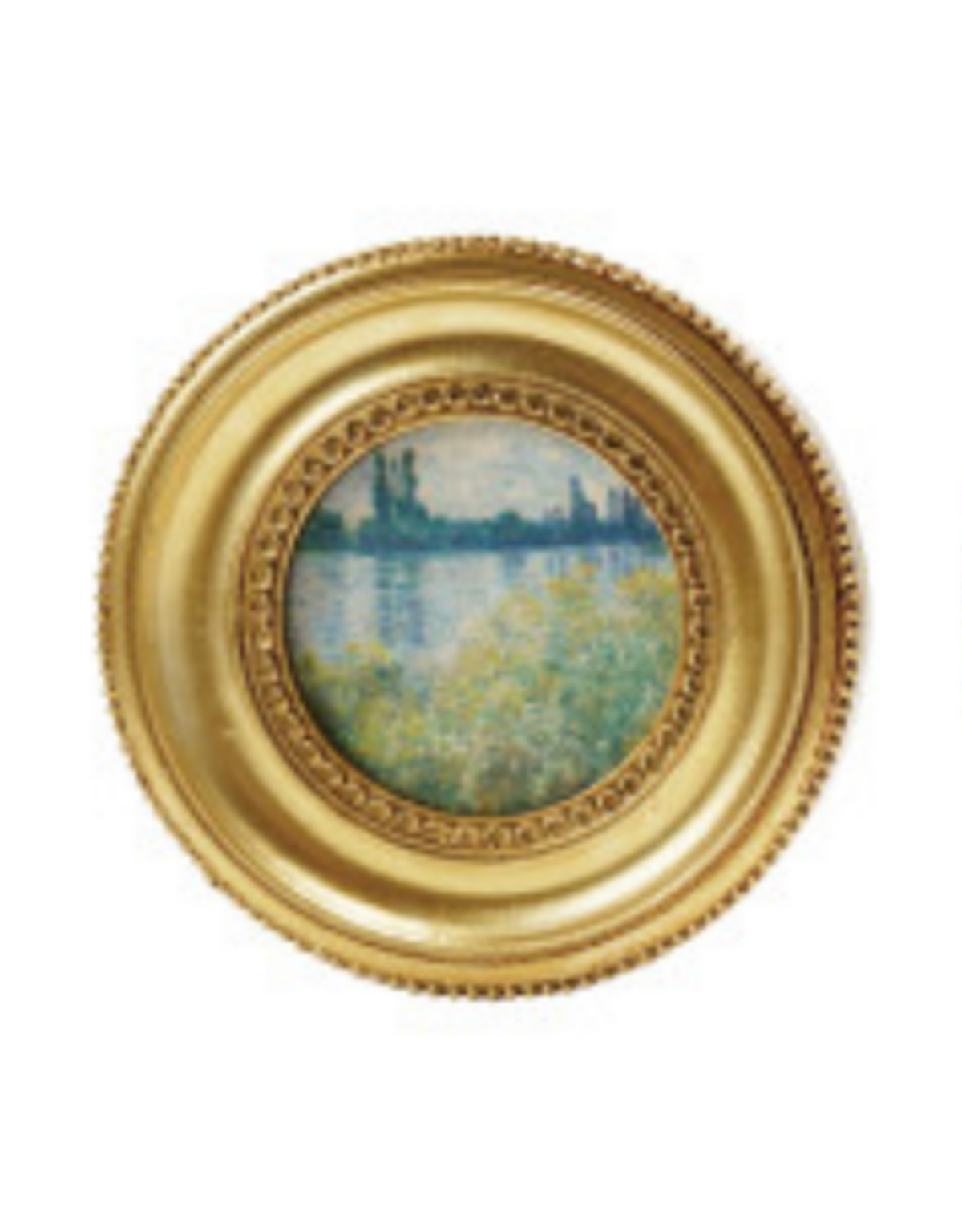 4" H Resin Picture Frame Magnet - Gold - 12 styles