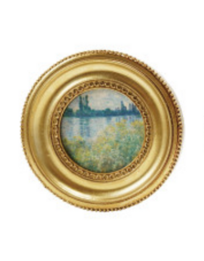 4" H Resin Picture Frame Magnet - Gold - 12 styles