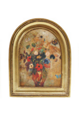 4" H Resin Picture Frame Magnet - Gold - 12 styles