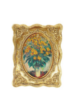 4" H Resin Picture Frame Magnet - Gold - 12 styles