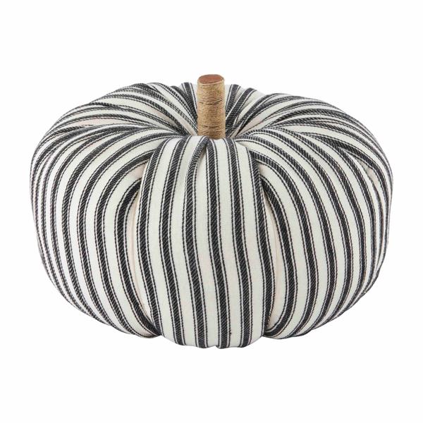 Medium Black and White Pumpkin