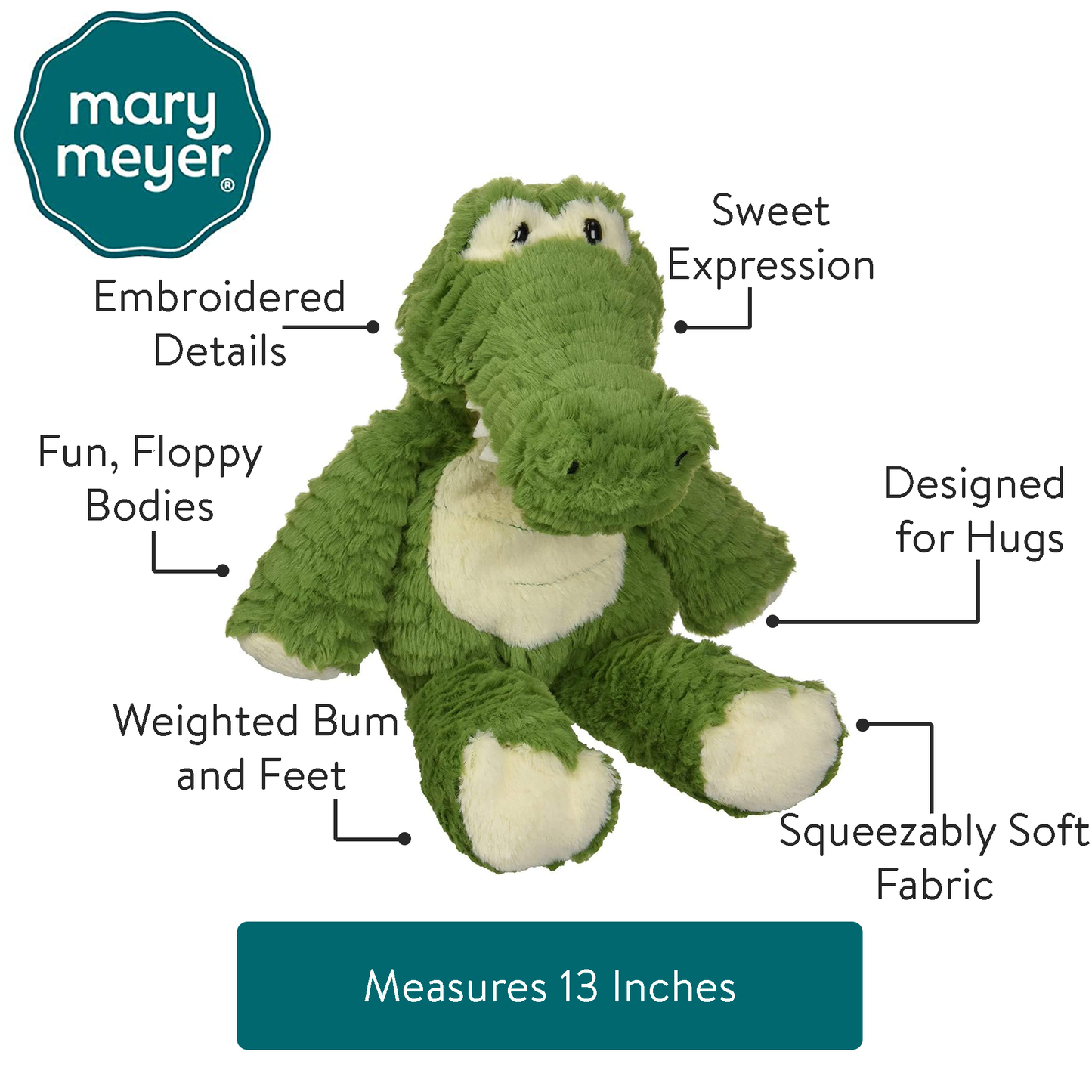Marshmallow Gator – 13″