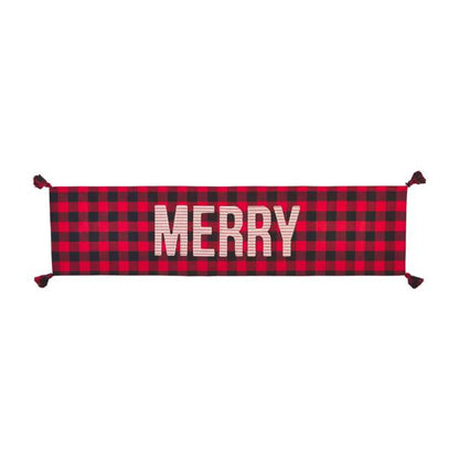 Merry & Buffalo Check Reversible Runner