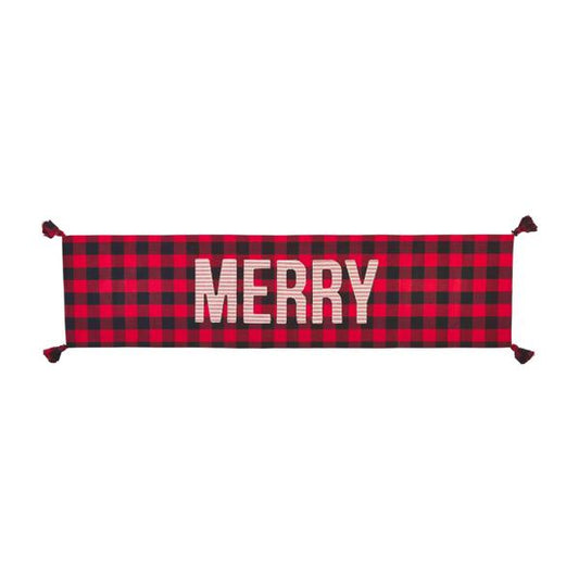 Merry & Buffalo Check Reversible Runner