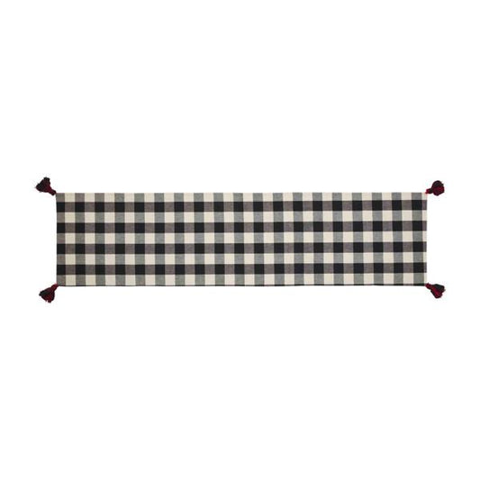 Merry & Buffalo Check Reversible Runner