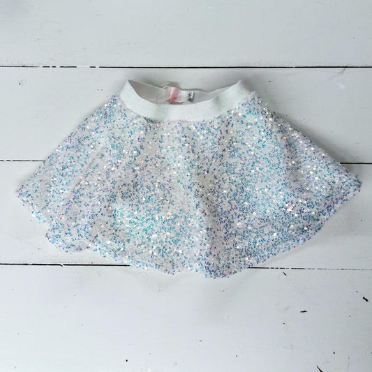 Disco Sequin Twirl Skirt