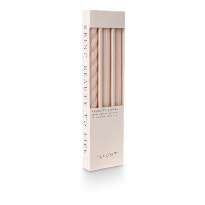 Assorted Candle Tapers Coconut Milk Mango