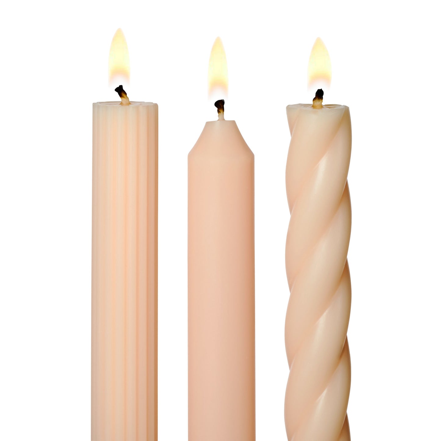 Assorted Candle Tapers Coconut Milk Mango
