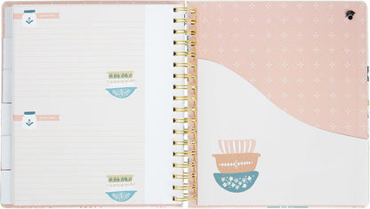 Kitchen Recipe Diary Vintage Bakeware