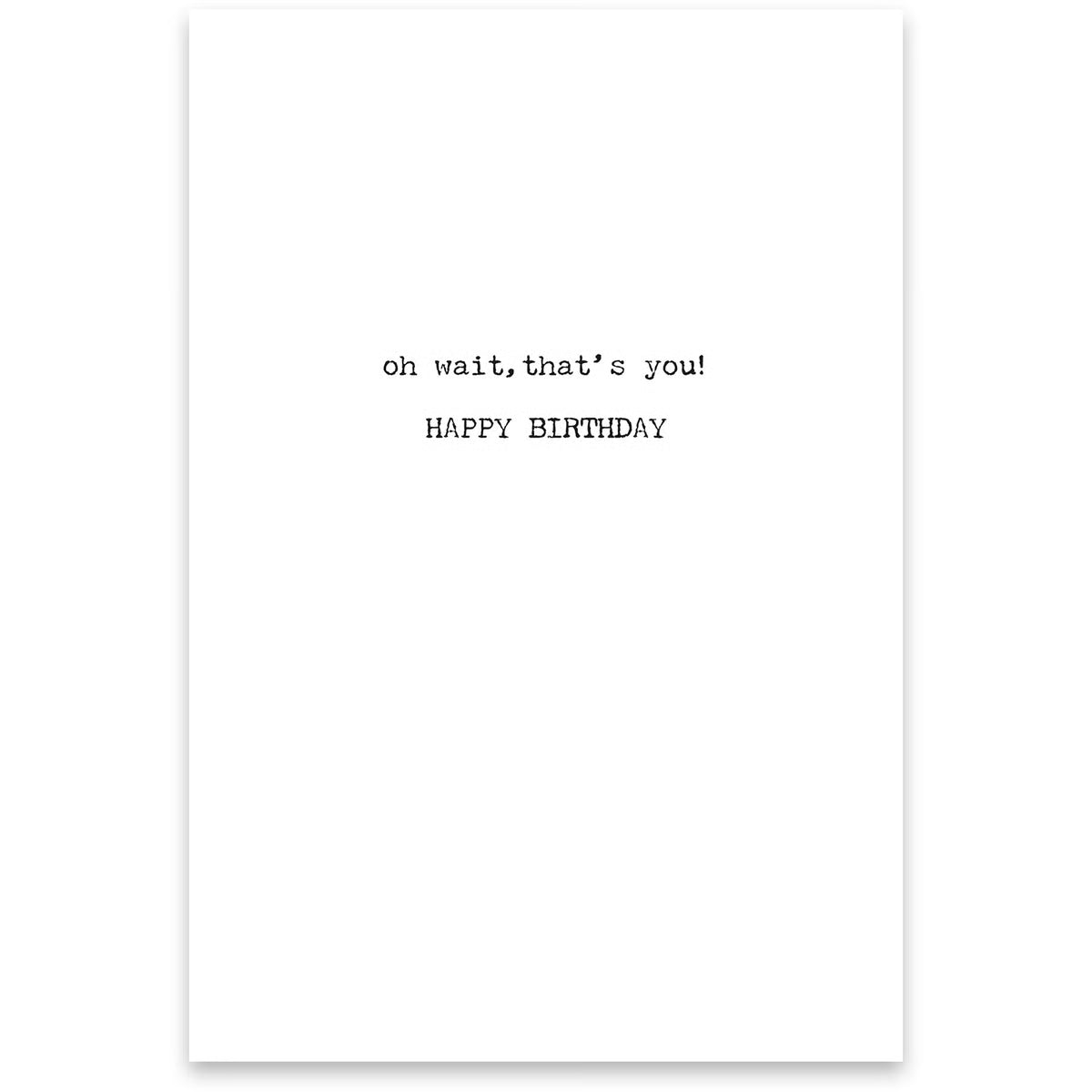 Greeting Card - Old People