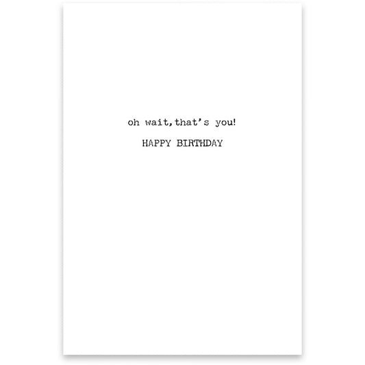 Greeting Card - Old People